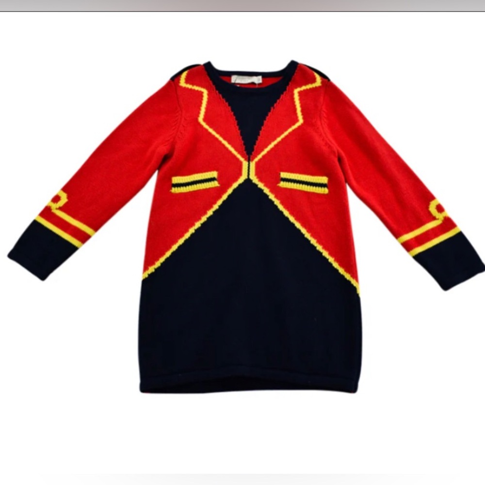 STELLA MCCARTNEY
Girls' Intarsia Sweater Dress Size 6 In EUC